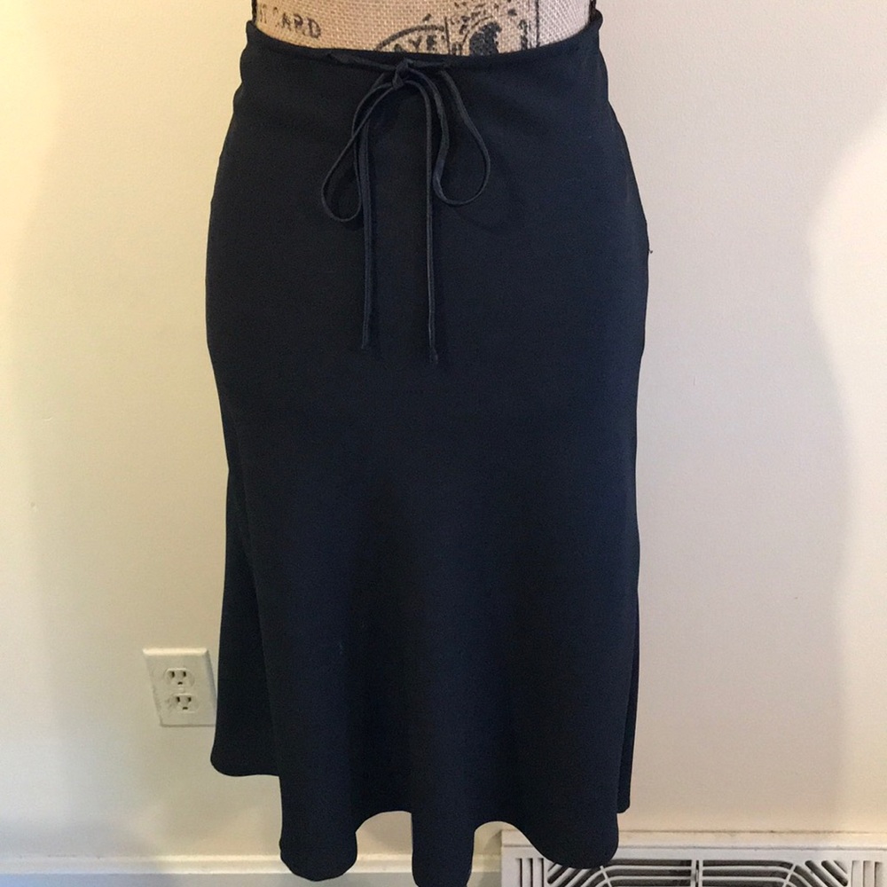 Black Evan Picone Skirt